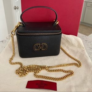 SOLD!!!!! Valentino Garavani Vanity Case in Black